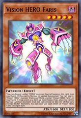 Vision HERO Faris - RA01-EN004 - Prismatic Collector's Rare - 1st Edition